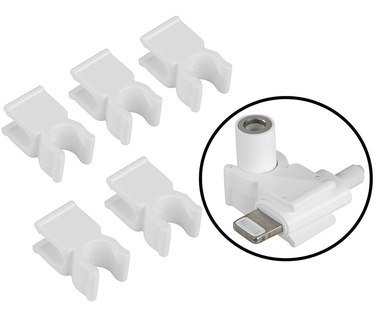 Mounting (5x) Clips Compatible with The iPhone Dongle | Movo - Movo