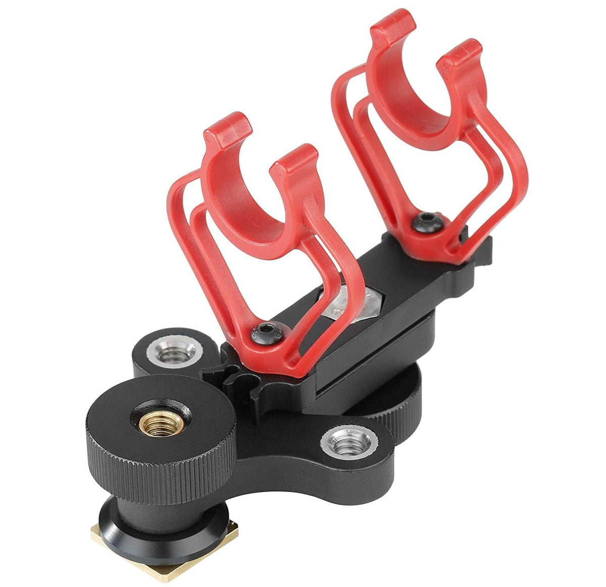 Movo SMM100 | Pro Nylon Shotgun Microphone Swivel Shock Mount - Movo