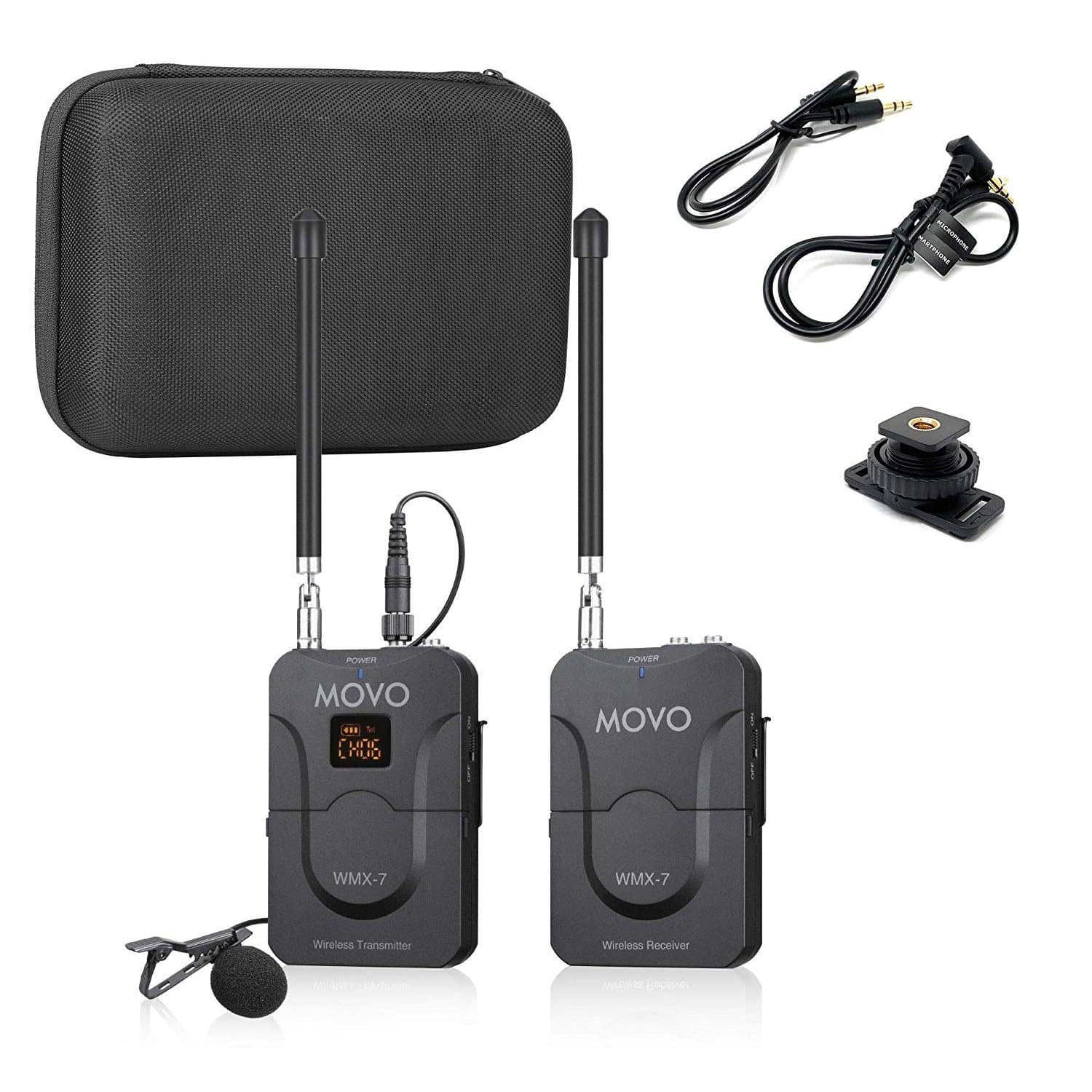 WMX-7 | VHF 12-Channel Wireless Microphone System | Movo