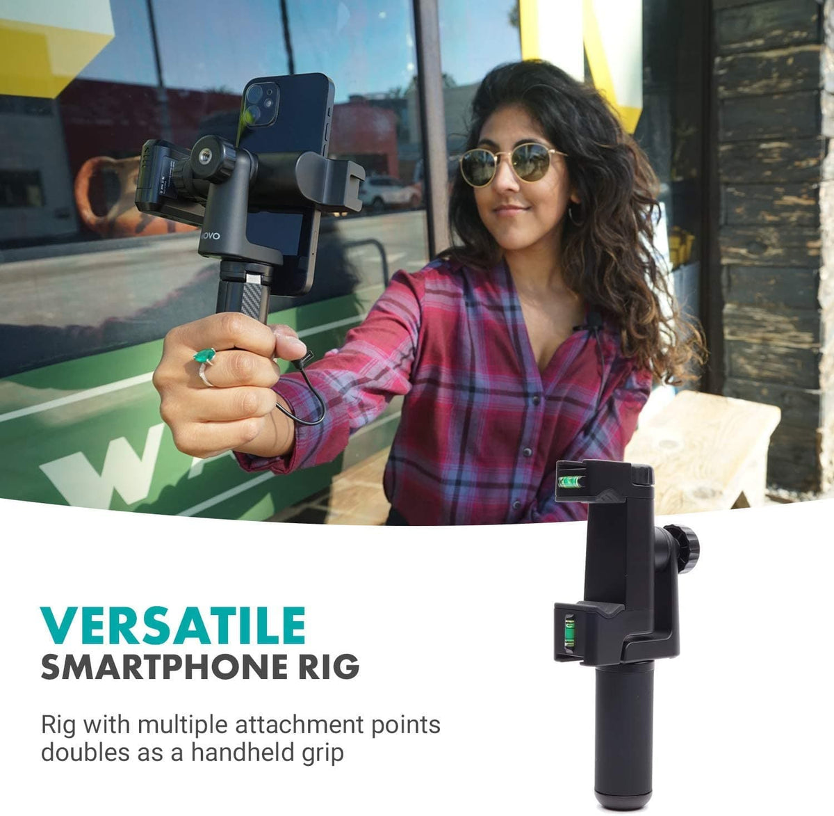 Rotating Smartphone Tripod Mount | P-3 | Movo - Movo