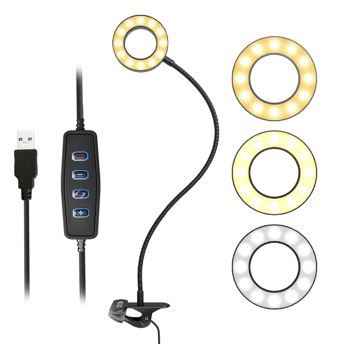Selfie Ring Light Kit | Selfie Light | VGC-1 | Movo - Movo