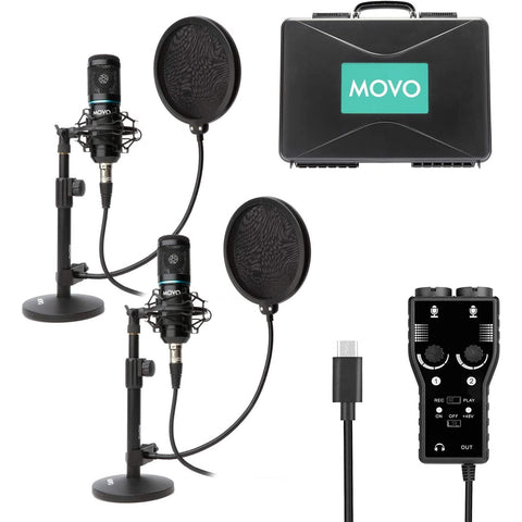 MPB-UC | Smartphone Podcasting Bundle for USB-C | Movo