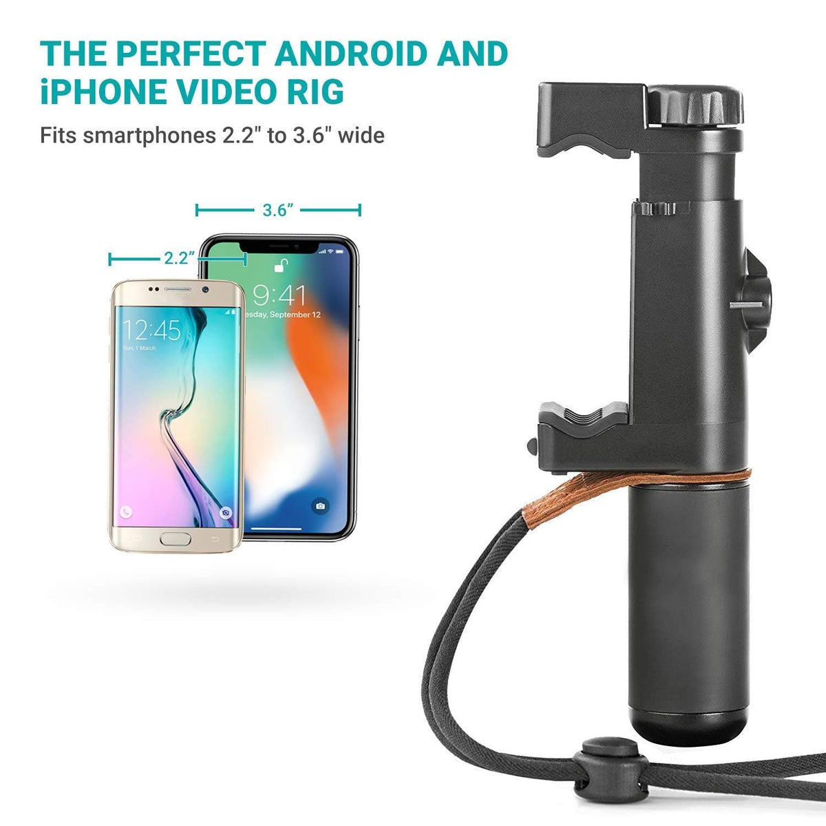 Smartphone Video Rig w/Shoe + Tripod Mount | PR-1 | Movo - Movo