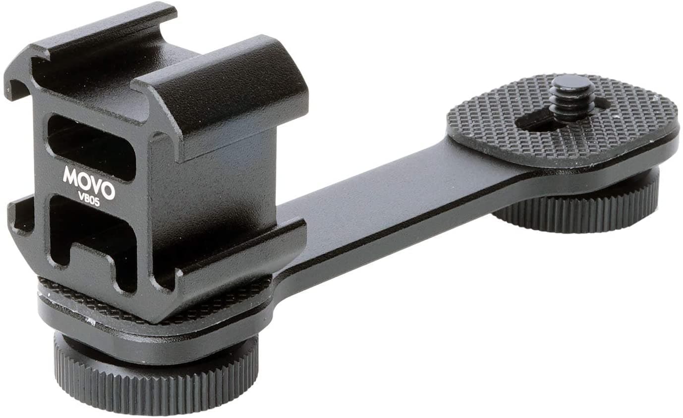 VB05 | Triple Shoe Extension Video Bracket | Movo