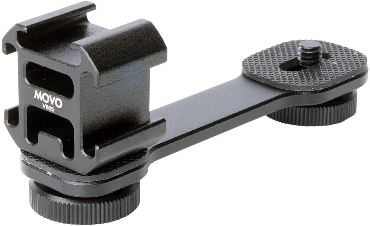 Triple Shoe Extension Video Bracket | VB05 | Movo - Movo