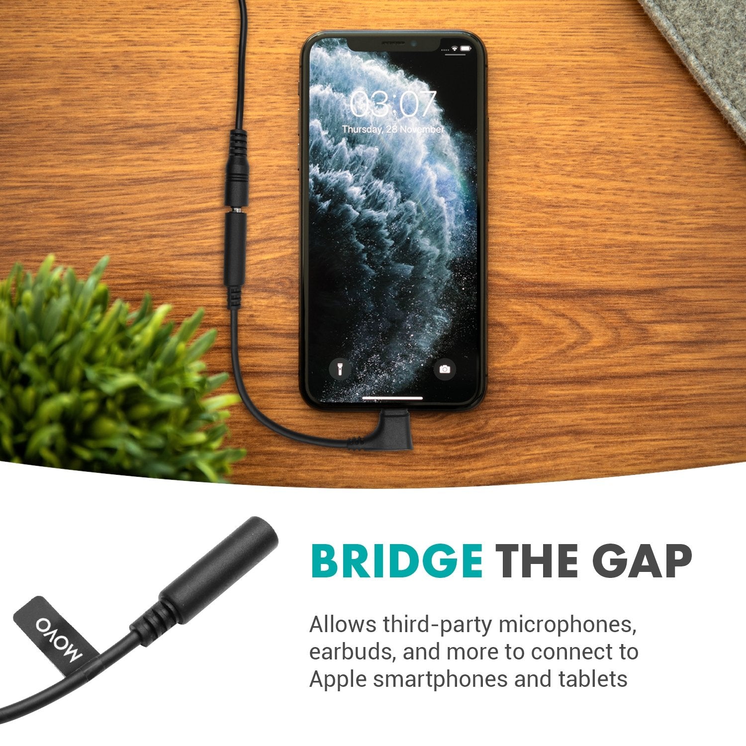 Iphone hotsell dongle case