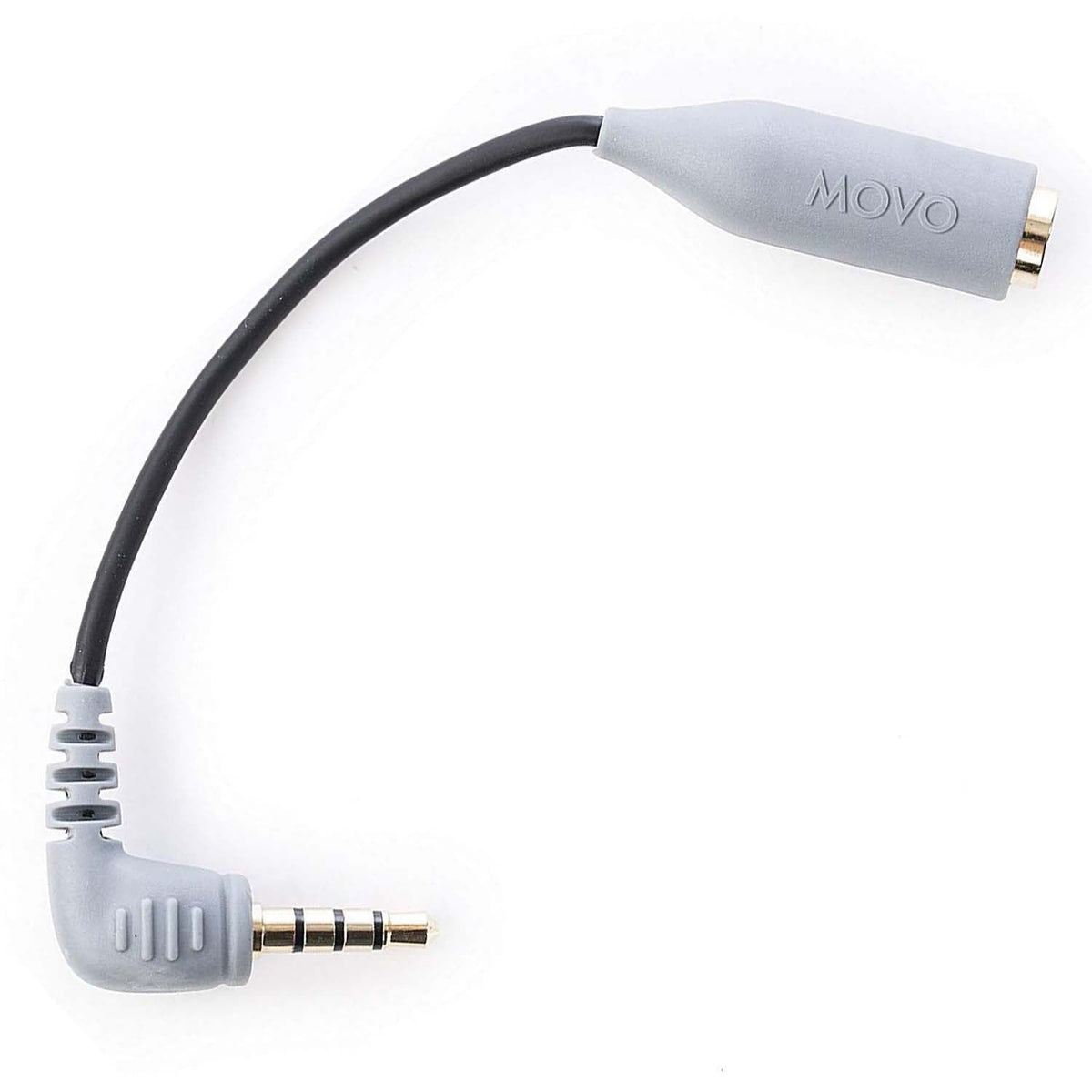 TRS to TRRS Adapter Cable for 3.5mm Mic to Smartphone | MC3 | Movo - Movo