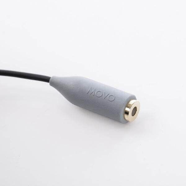 TRS to TRRS Adapter Cable for 3.5mm Mic to Smartphone | MC3 | Movo - Movo