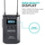 UHF Wireless System W/ 1x Handheld Mic & Receiver - Movo