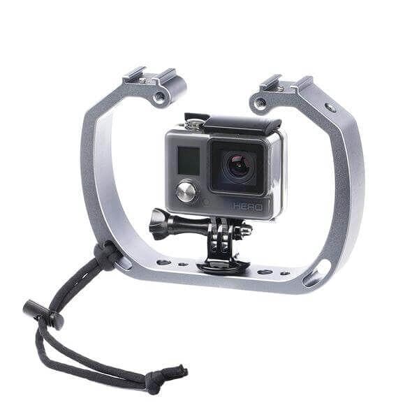Multiple Gopro Rig GB-U70 | Underwater Diving GoPro Rig | Movo