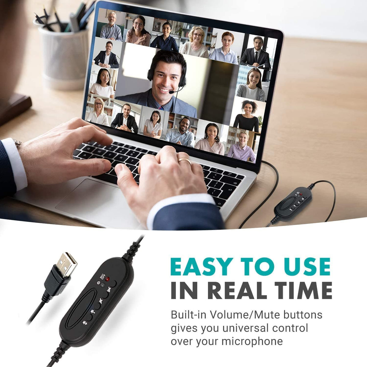 Headphones and microphone for laptop hotsell