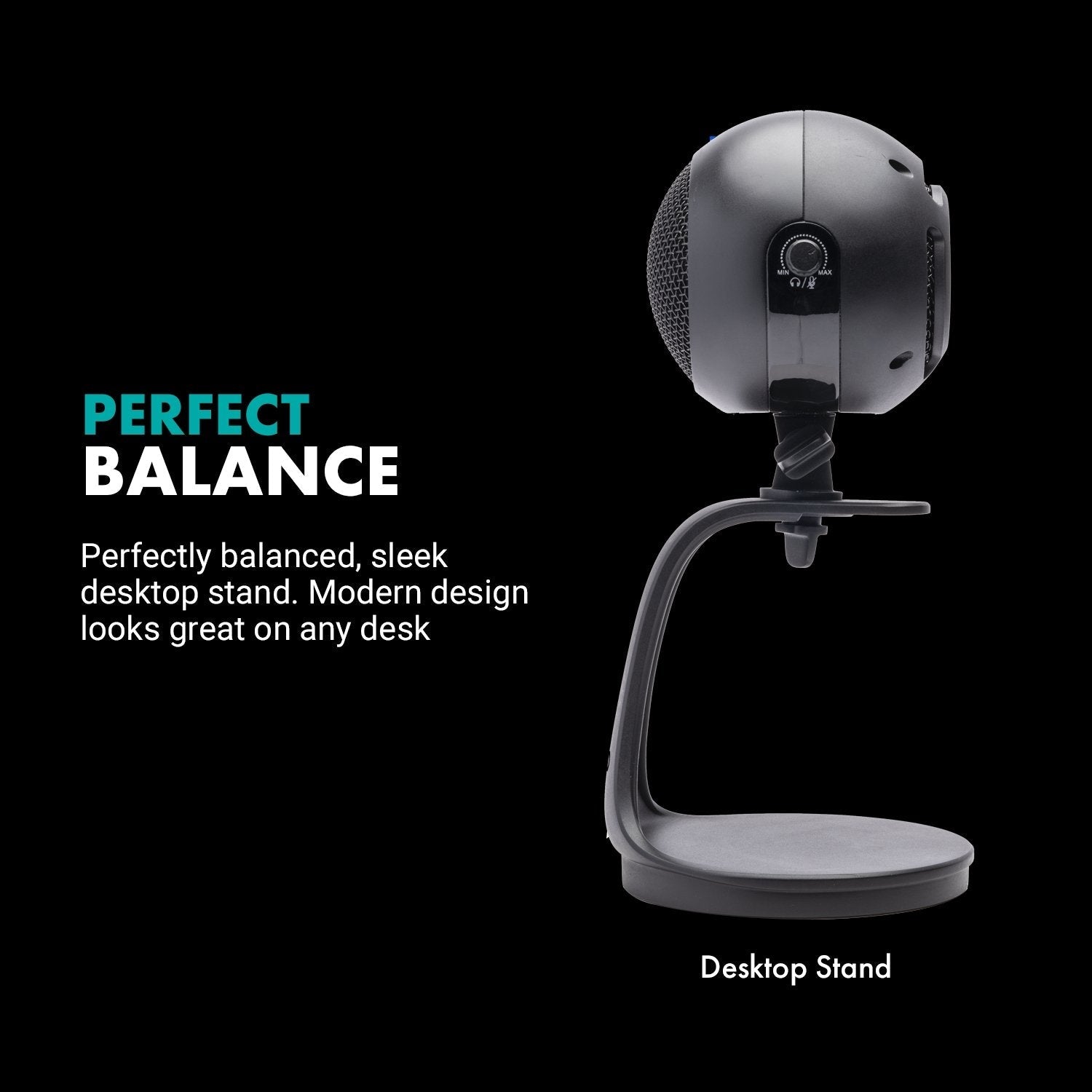 USB Microphone with Desktop Stand | WebMic | Movo - Movo
