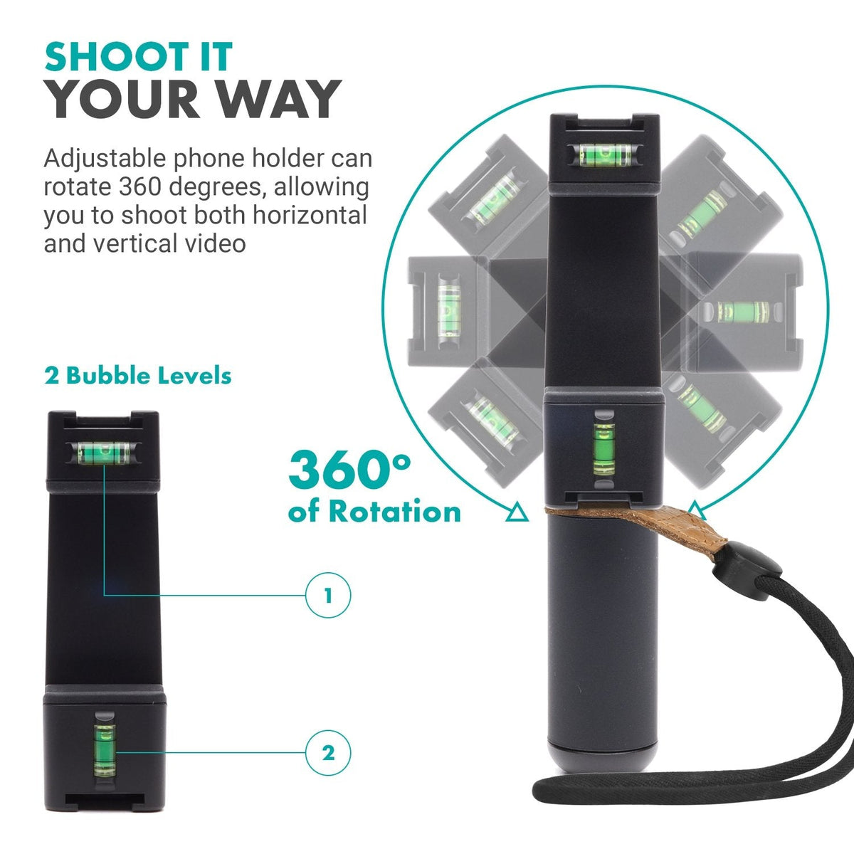 Vlogging Kit with Wireless Mics | Smartphone Video Kit | W2C | Movo - Movo