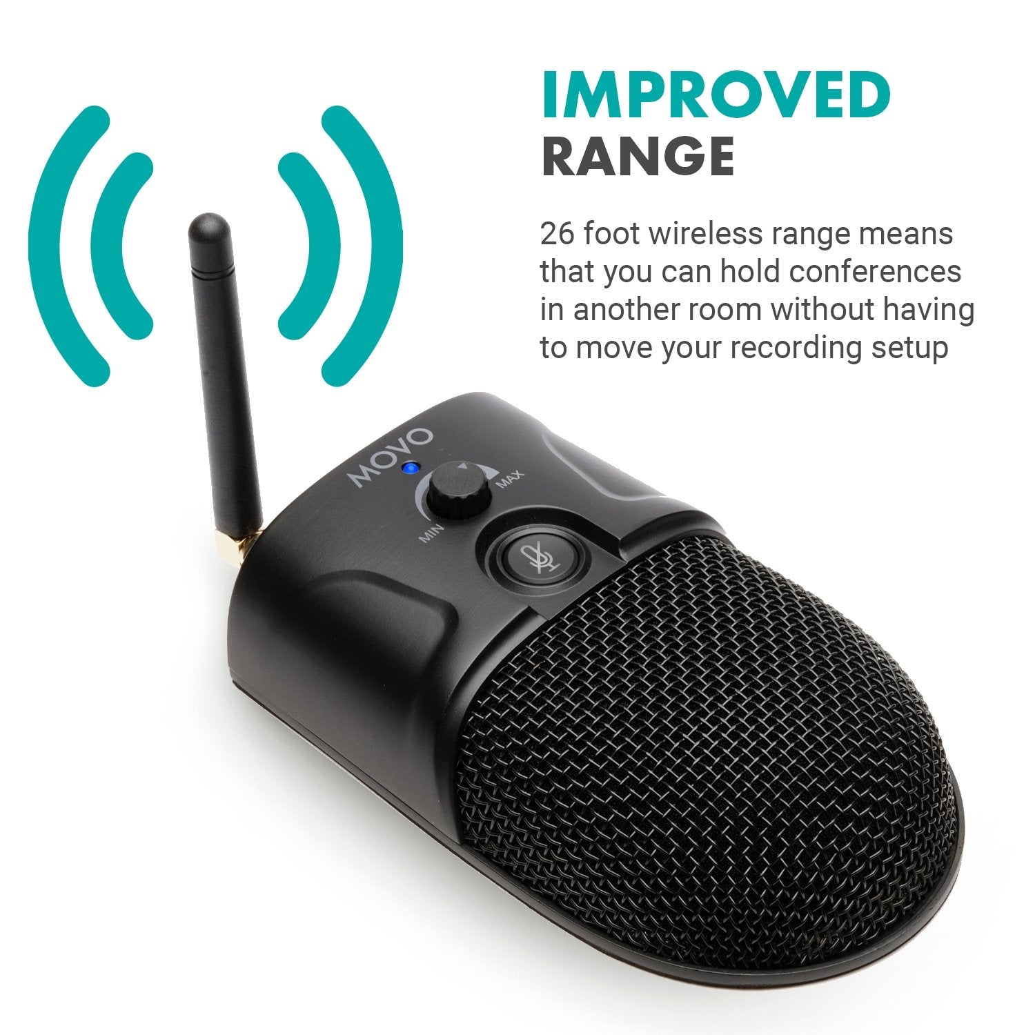 Wireless Boundary Conferencing Mic. System | MC2000 | Movo - Movo