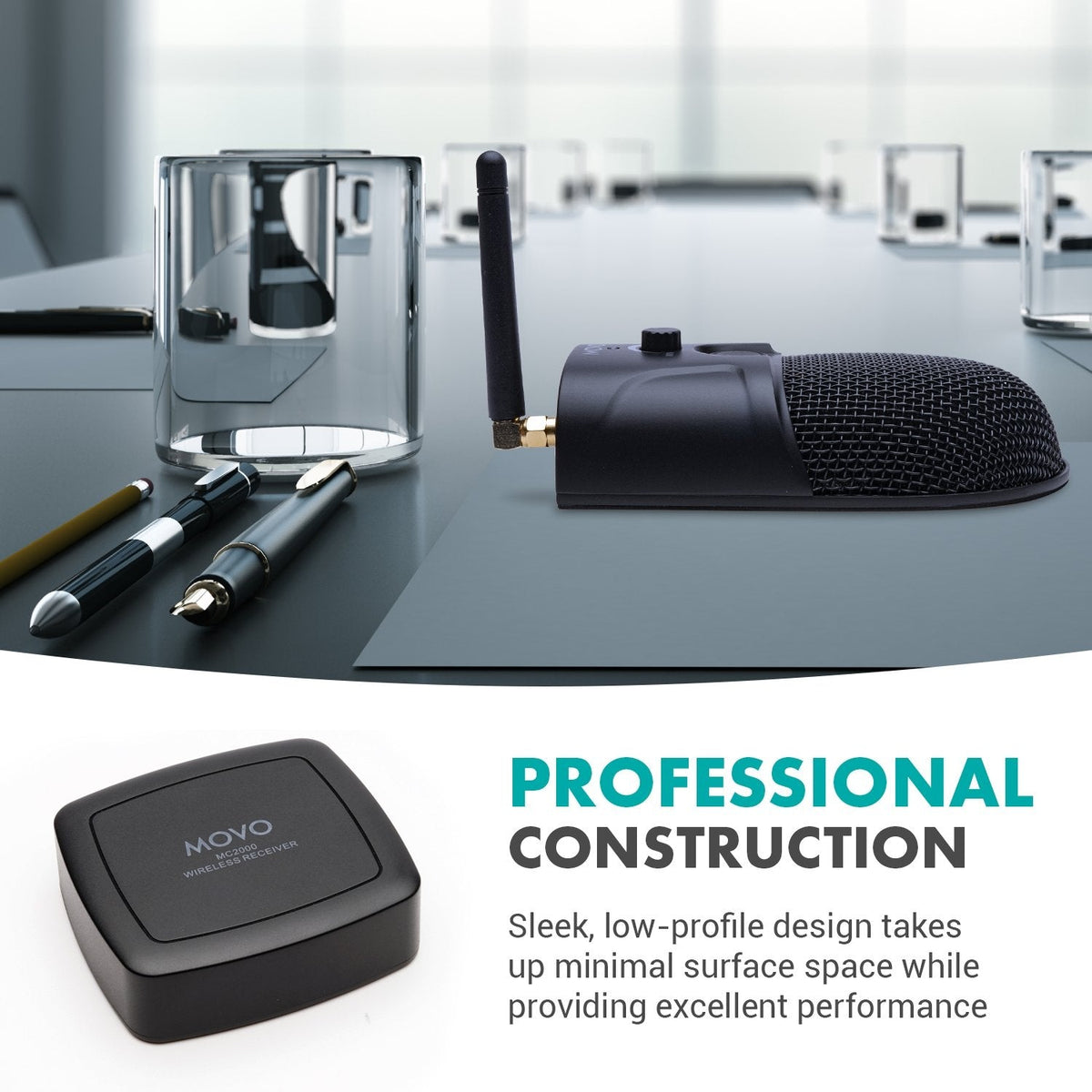 Wireless Boundary Conferencing Mic. System | MC2000 | Movo - Movo