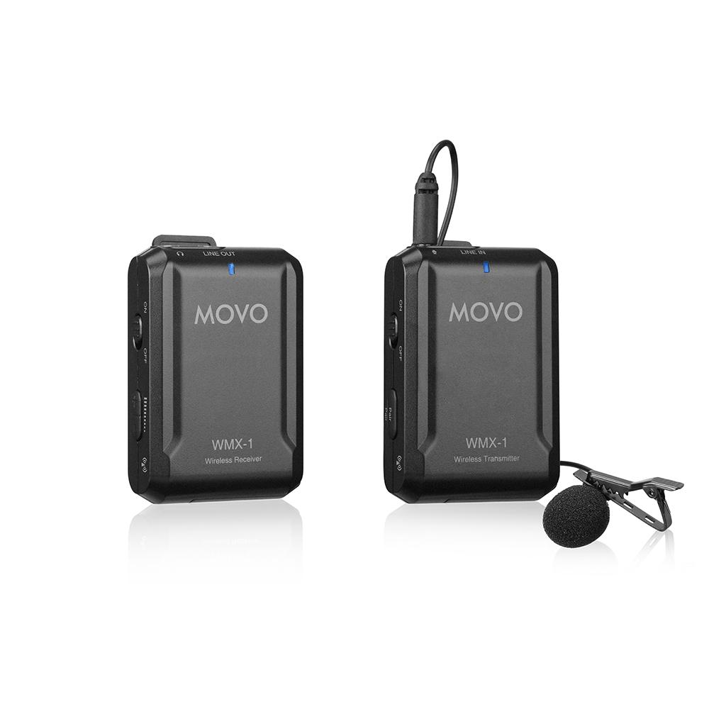 WMX-1 | Wireless Microphone | Lavalier Microphone System | Movo