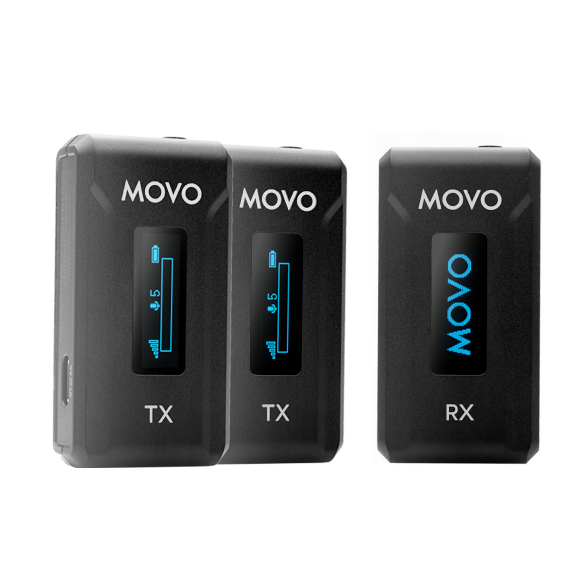 WMX-2-DUO | Dual Wireless Lav Mic System | Movo