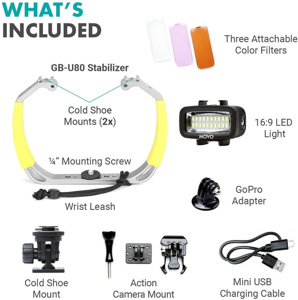 DiveRig2 GoPro Scuba Light Movo