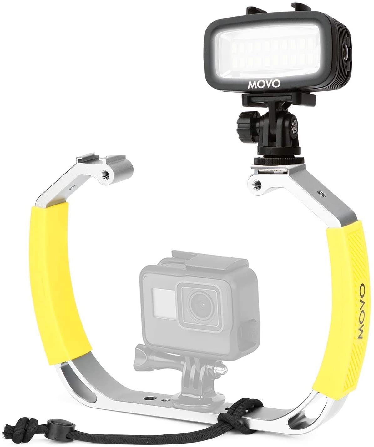 XL Scuba GoPro Underwater Video Stabilizer | GoPro Scuba Light | Movo - Movo