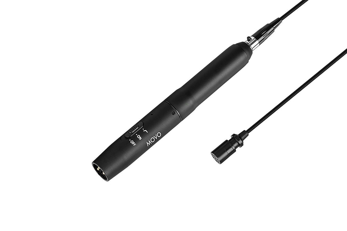 XLR Lavalier Omnidirectional Condenser Microphone Kit - Movo