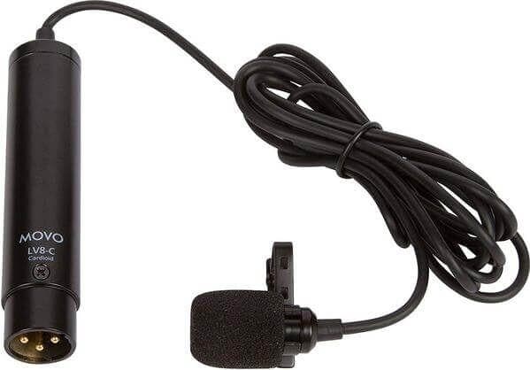 XLR Premium Cardioid Lav Mic | Phantom Powered - Movo